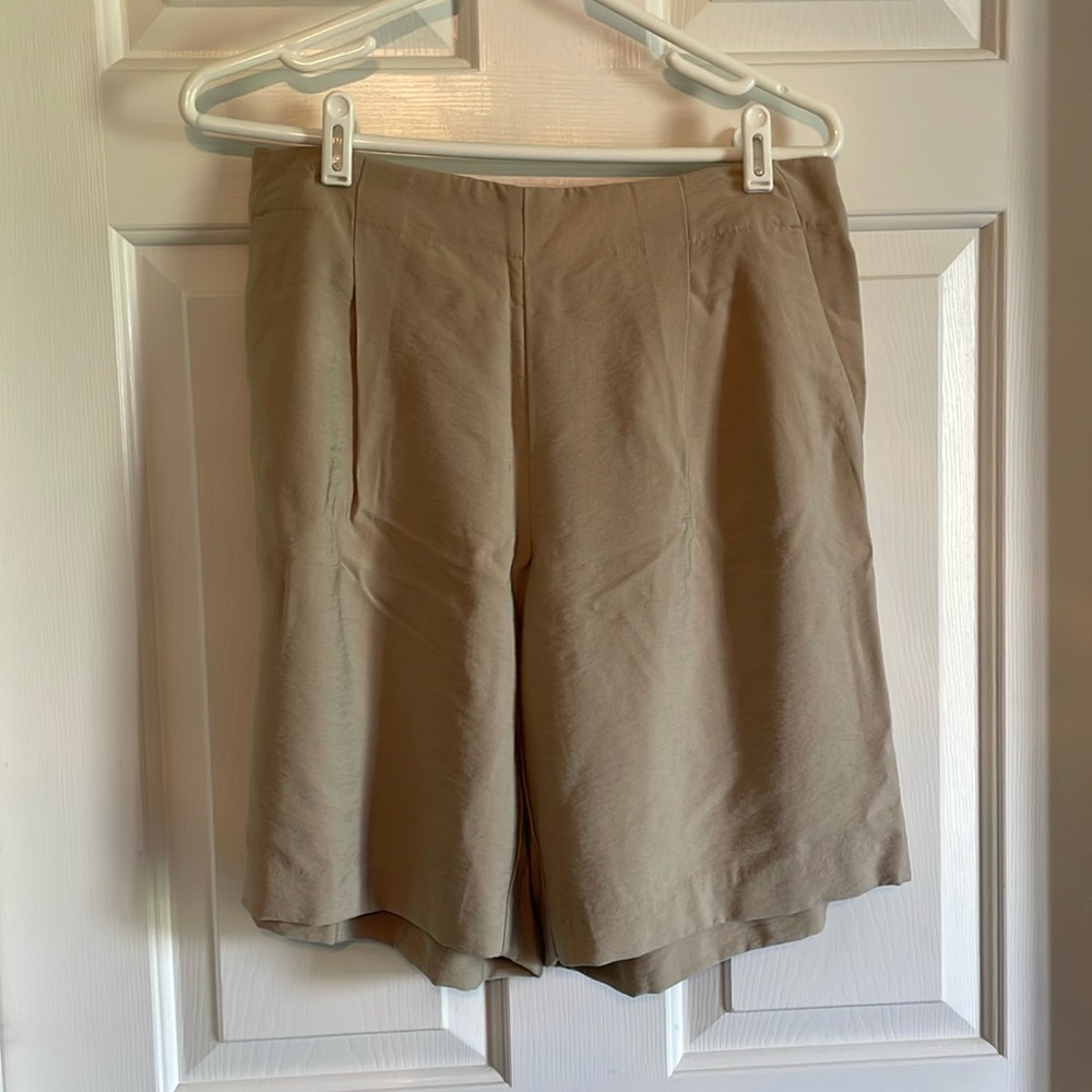 Beige Loft Shorts.